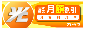 月額10％割引特典